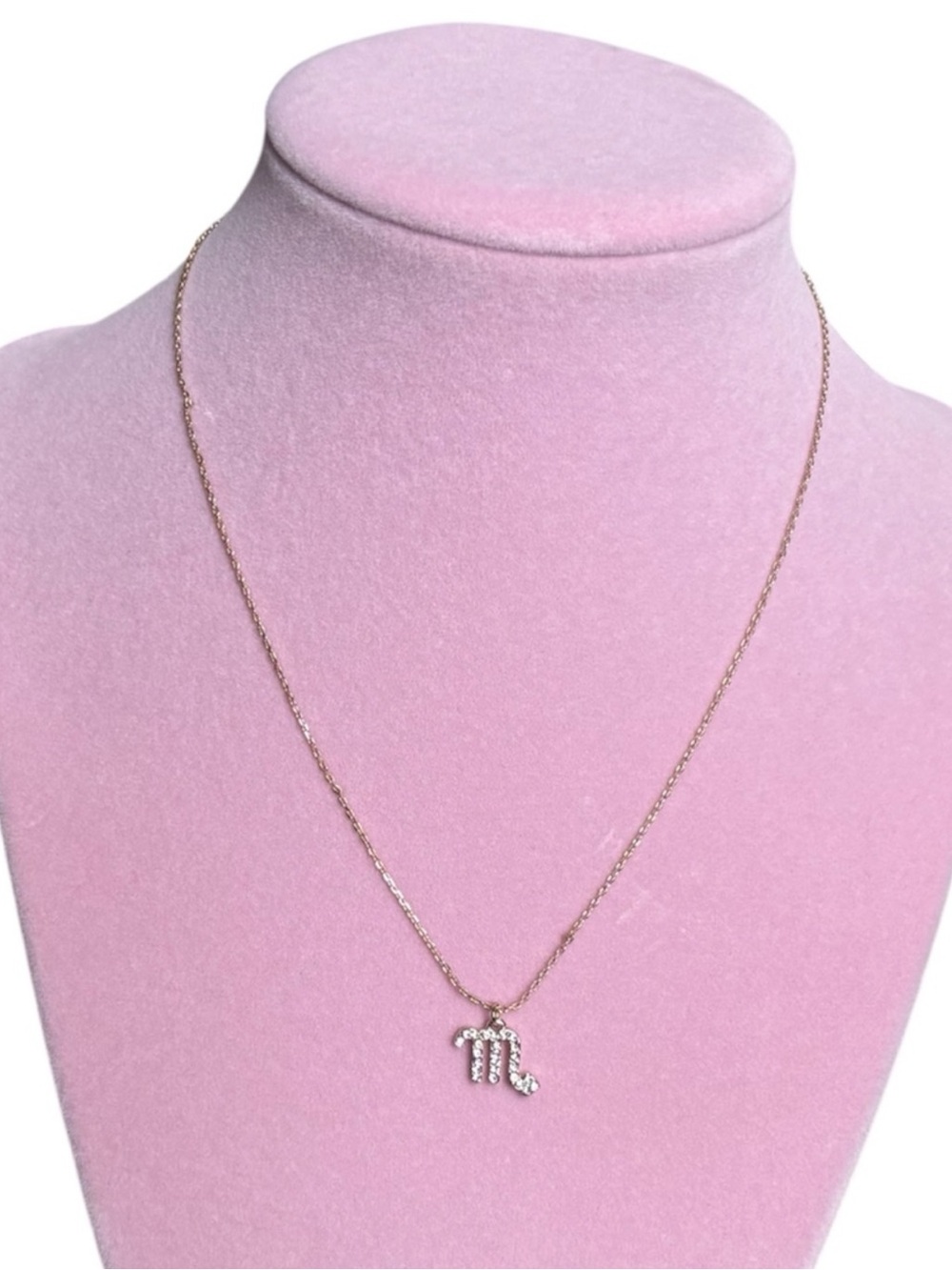 ✨New Forever 21 Gold Scorpio Rhinestone Necklace✨